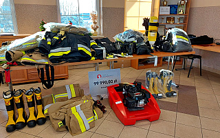 Finansowy zastrzyk dla strażaków-ochotników z powiatu elbląskiego. Do jednostek OSP trafił nowy sprzęt